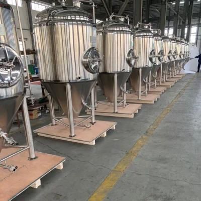 Jacketed Beer Conical Fermenter Tank for Beer Brewery Equipment