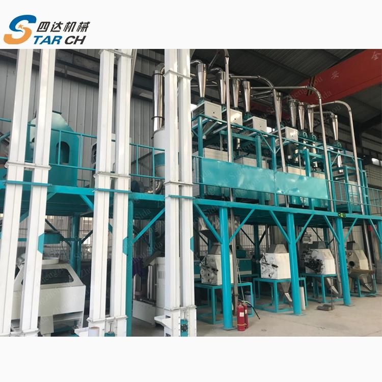 120tons Per Day Maize Flour Milling and Packaging Machine Price