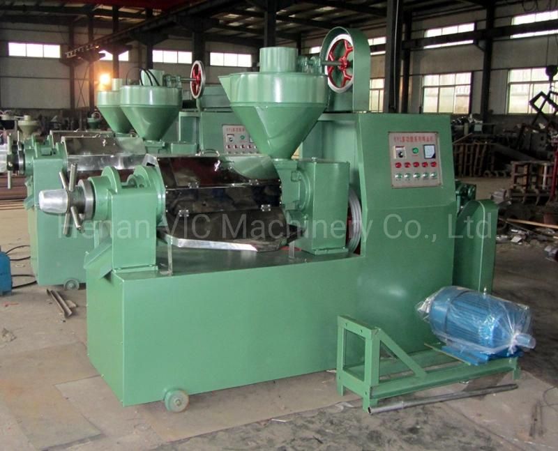 Oil Press with Vacuum Filter and Screw Feeder