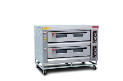 Bakery Machine 2 Deck 6 Tray Gas Oven for Sale (real factory)