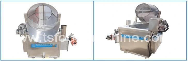 Batch Fryer Potato Chips Food Making Machine and Frying Machine