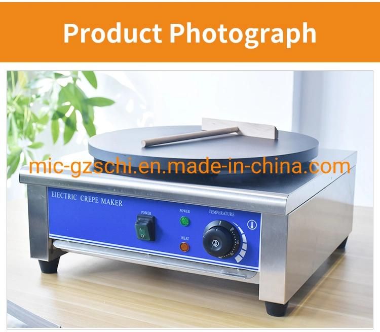 Double Head Electric Crepe Maker Crepe Pancake Machine Sc-820A