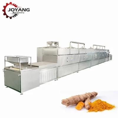 Paper Turmeric Paprika Flavoring Microwave Sterilizing Equipment