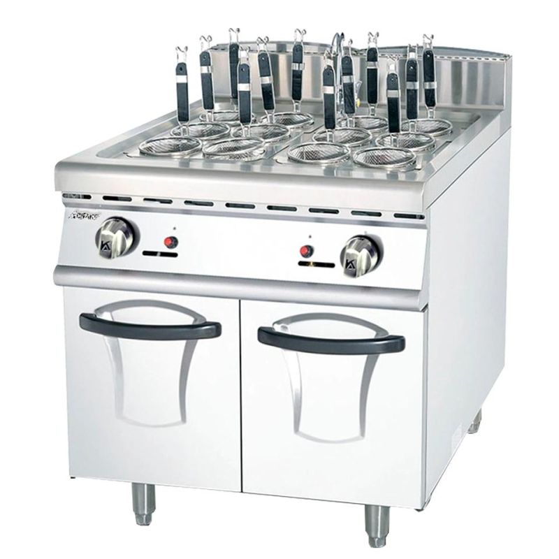 Gh988 Gas Pasta Cooker with Cabinet