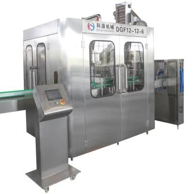 Automatic Soft Drink Plastic Bottle Gas Filling Machine