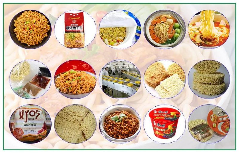 Industrial High Quality Instant Noodle Production Line with Packaging Machine