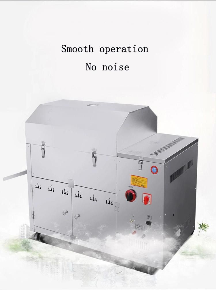 Stainless Steel Gas/Electric Heating Peanut/Nut Roaster for Corner Shop or Industrl