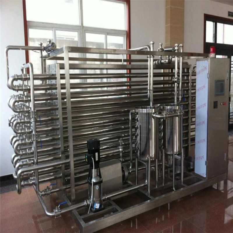 Sanitary Uht Juice Beverage Water Grape Apple Juice Sterilizer Price