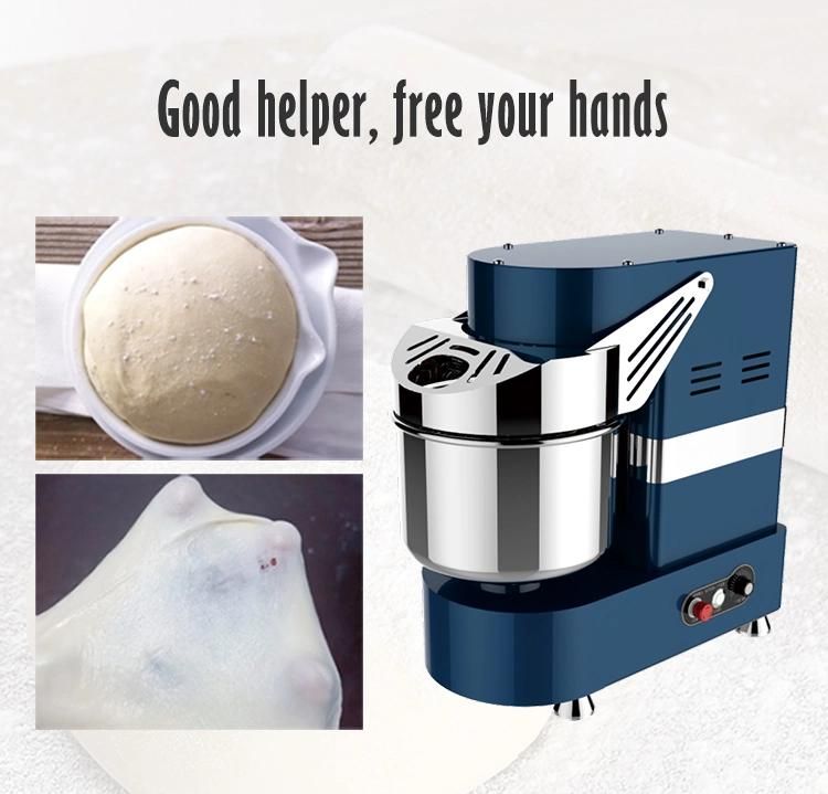 10L Double Acting Dough Mixer Bakery Dough Kneading Machine