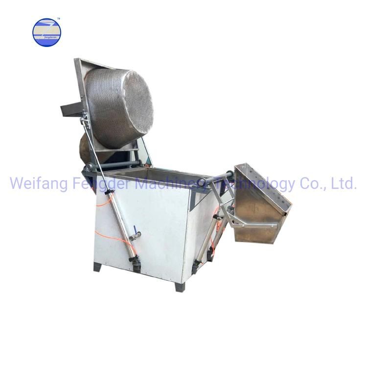 Automatic Potato Chips Deep Fryer Cassava Frying Machine Hot Selling Food Deep Fryer Machine