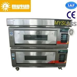 Twin Deck Electric Pizza Oven for 4 Trays