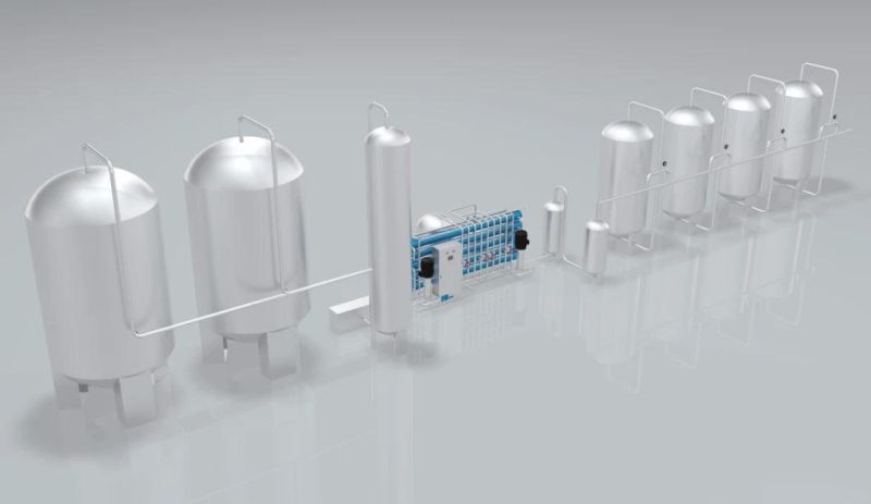 Customized Good Performance Mineral Water Treatment System.