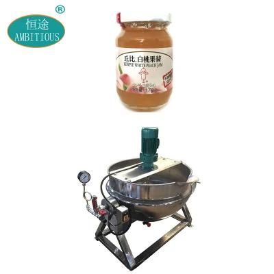 Customized Cooking with Stirring Steam Jacketed Cooking Pot for Jam Jacket Kettle