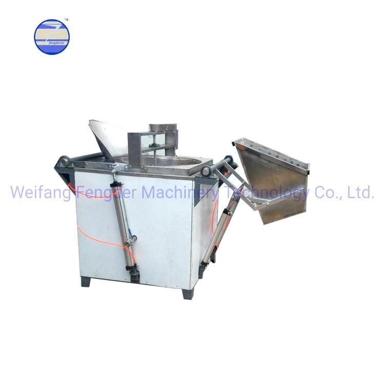 Automatic Potato Chips Deep Fryer Cassava Frying Machine Hot Selling Food Deep Fryer Machine