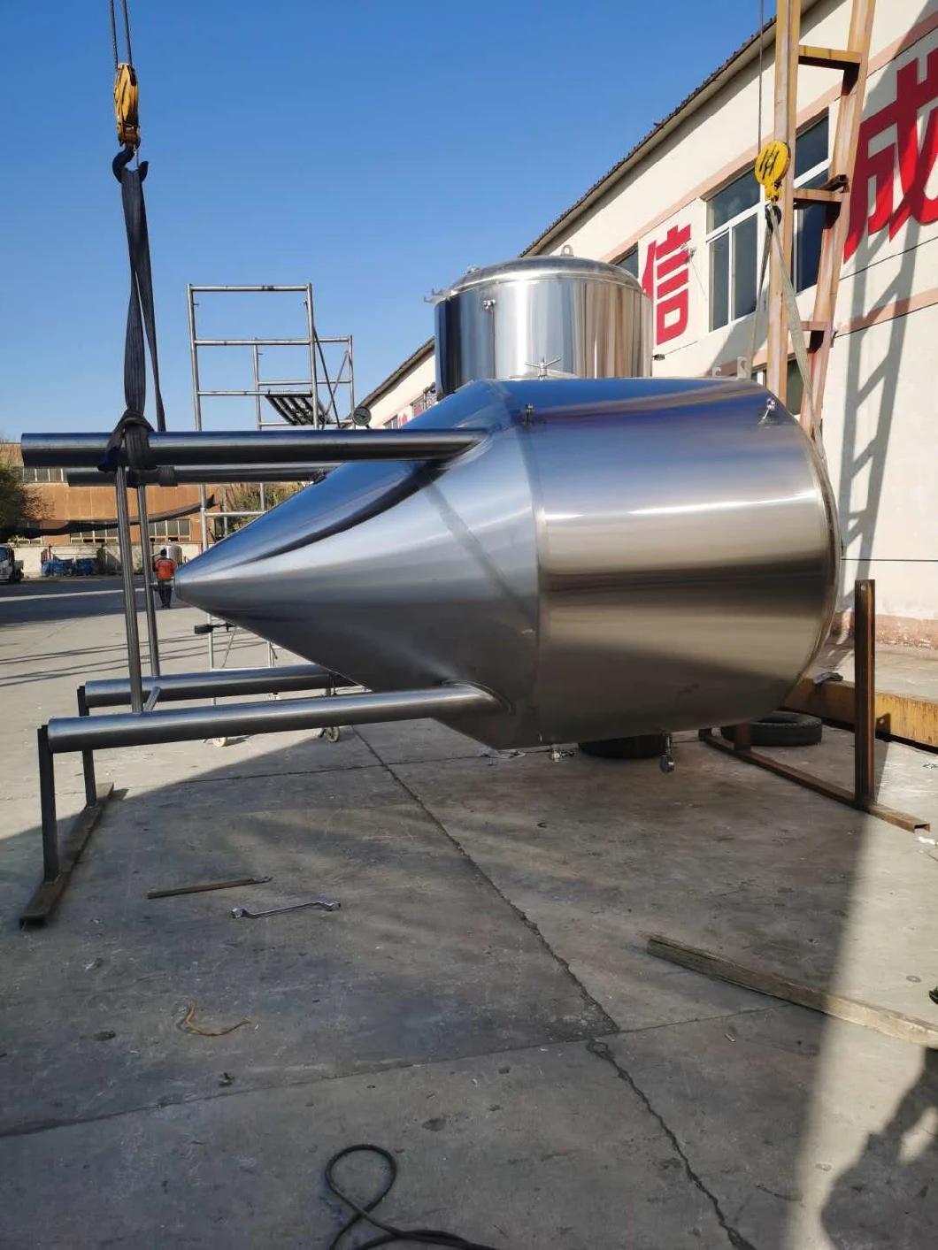 5000L 8000L Conical Cooling Tank Beer Fermenter for Brewery