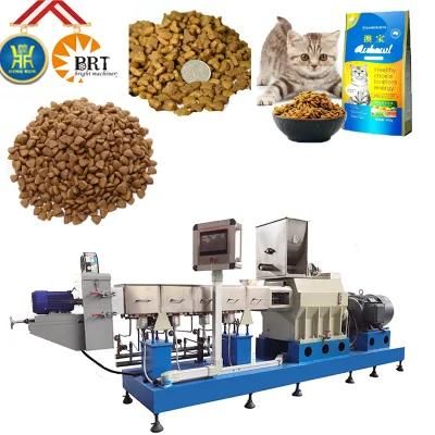 Dry Pet Dog Food Animal Feed Pellets Processing Line Extruder Machine Plant