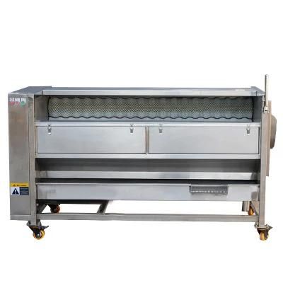 Automatic Spraying Potato Washing Peeling Machine Horseshoe Cleaning Machine