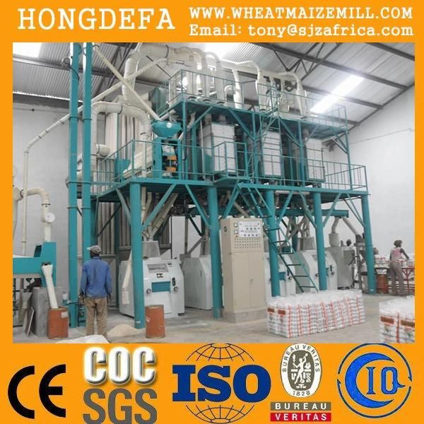 Commercial Corn Maize Flour Mill, Sifted Flour Milling Machines