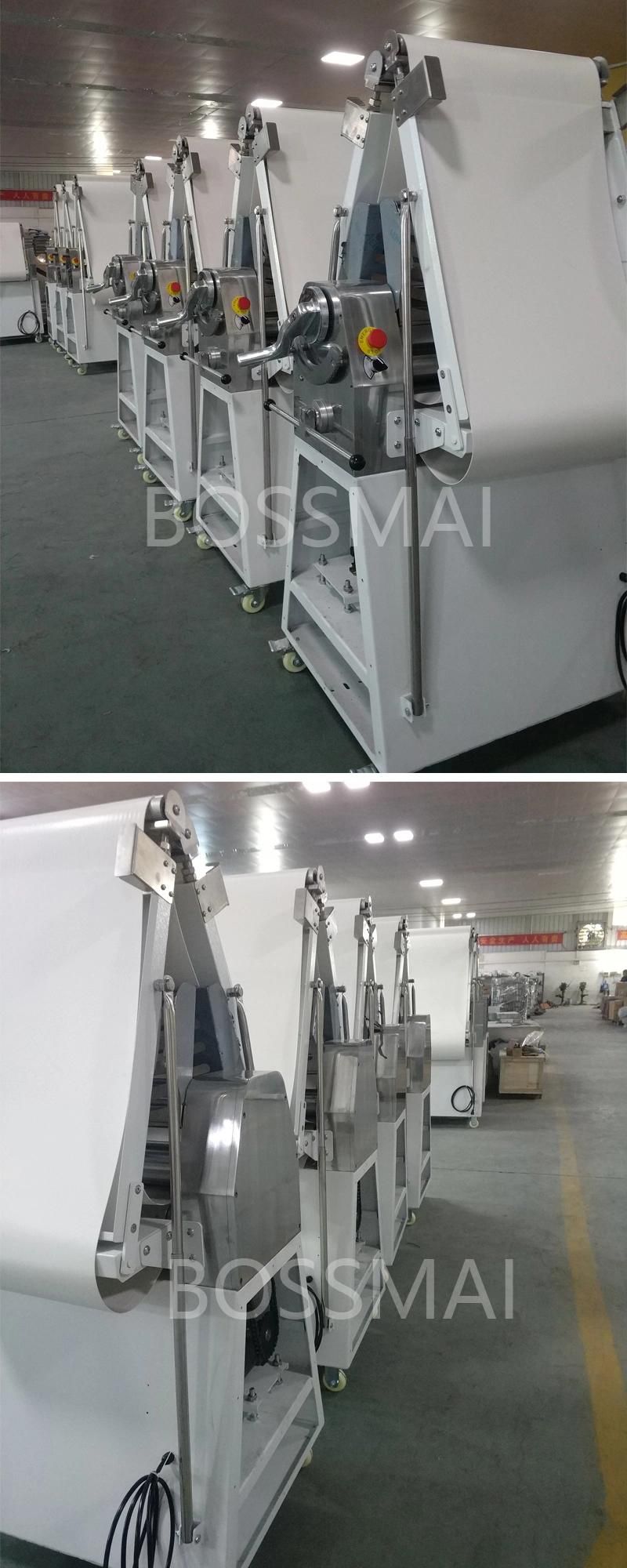 Commercial Kitchen 520mm Floor Type Pastry Dough Sheeter for Bakery