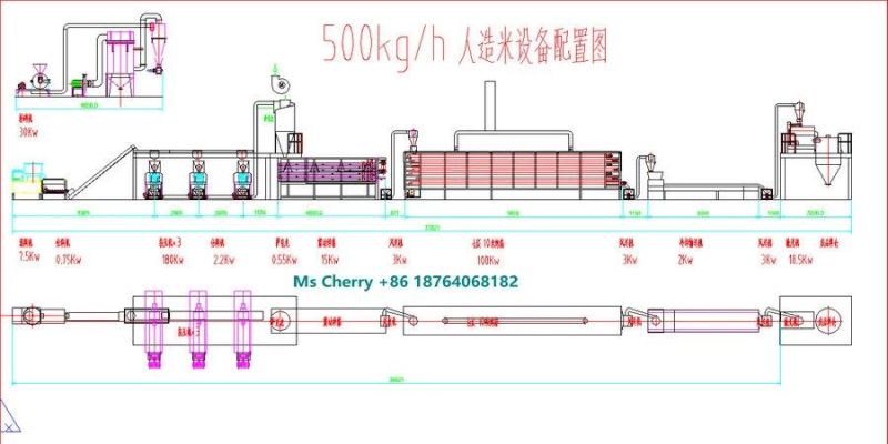 New Technology Artificial Rice Machine