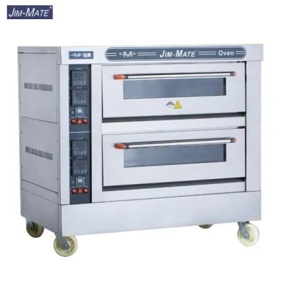 Baking Machine 2 Decks 4 Trays Commercial Electric Deck Oven