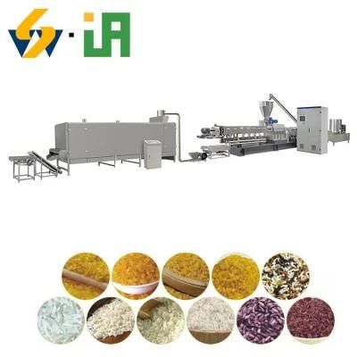 Health Artificial Rice Making Machine Machinery Extruded Rice Processing Line