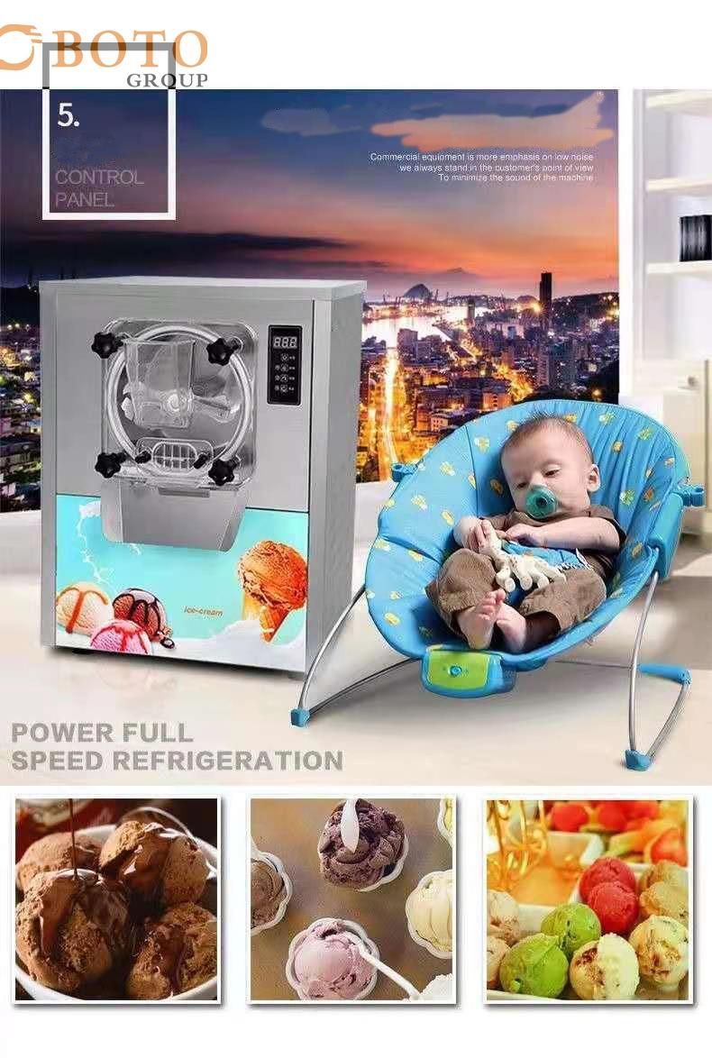 Boto Group Commercial Ice Cream Machine Price New Automatic Ball Hard Ice Cream Machine