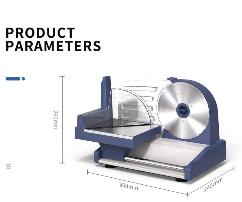 304 Stainless Steel Multifunction Meat Processing Machinery Processor with 15mm Thickness Blade