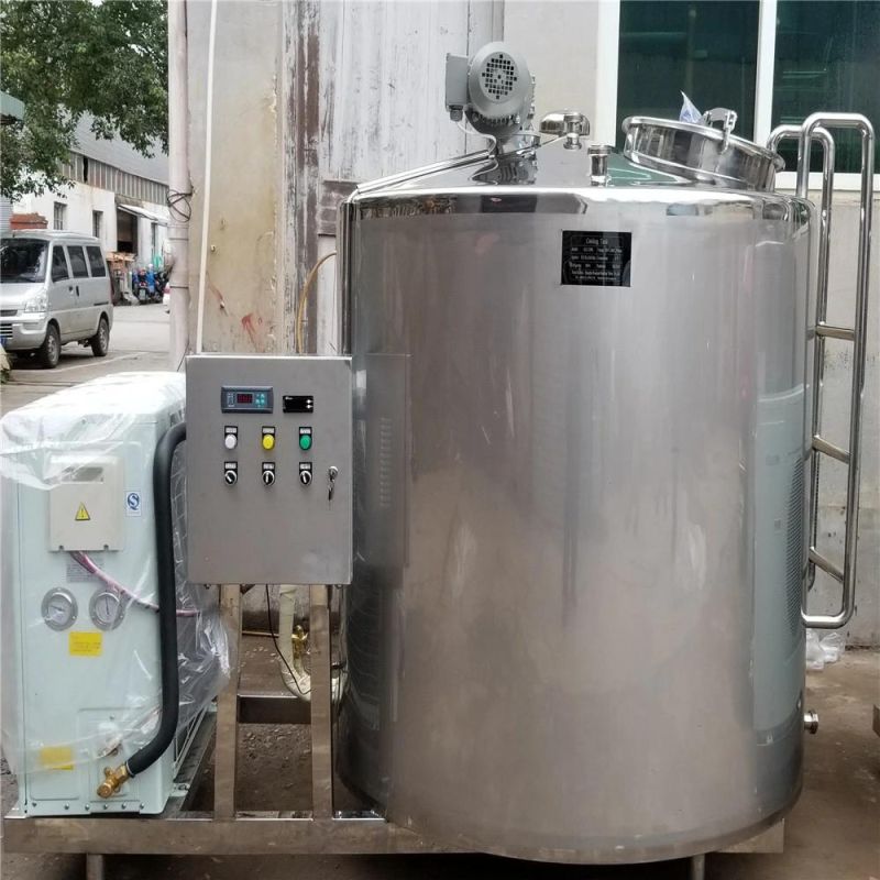 500L 1000L 1500L 2000L 2500L 3000L Milk Tank with Mixer