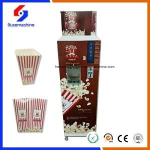 Commercial Automatic Coin-Operated Popcorn Making Machine