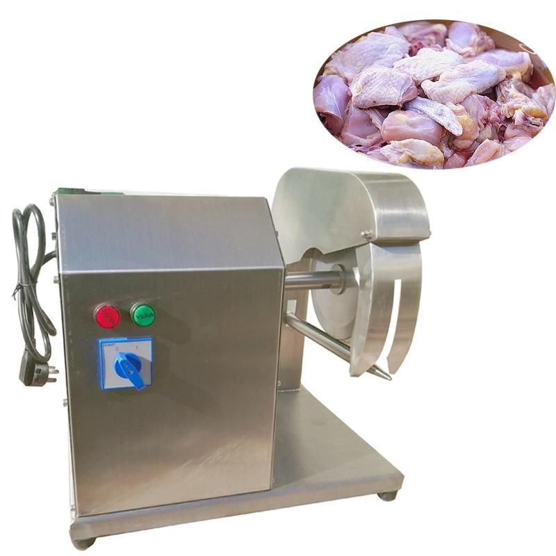 2800rpm/Min Chicken Cube Cutter Poultry Saw Cutting Machine Qh200c