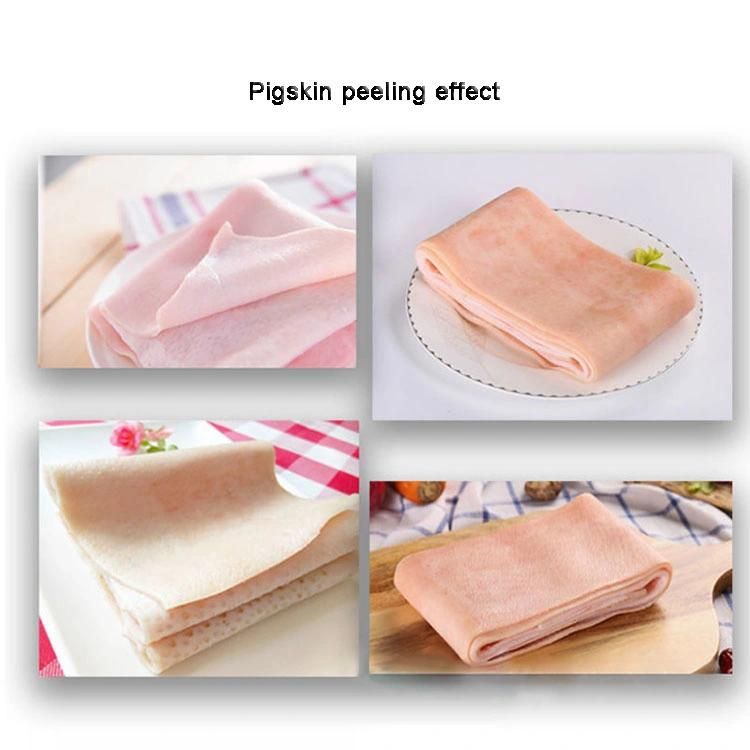 Commercial Pork Skin Removed Cutting Machine Pig Meat Peeling Machine