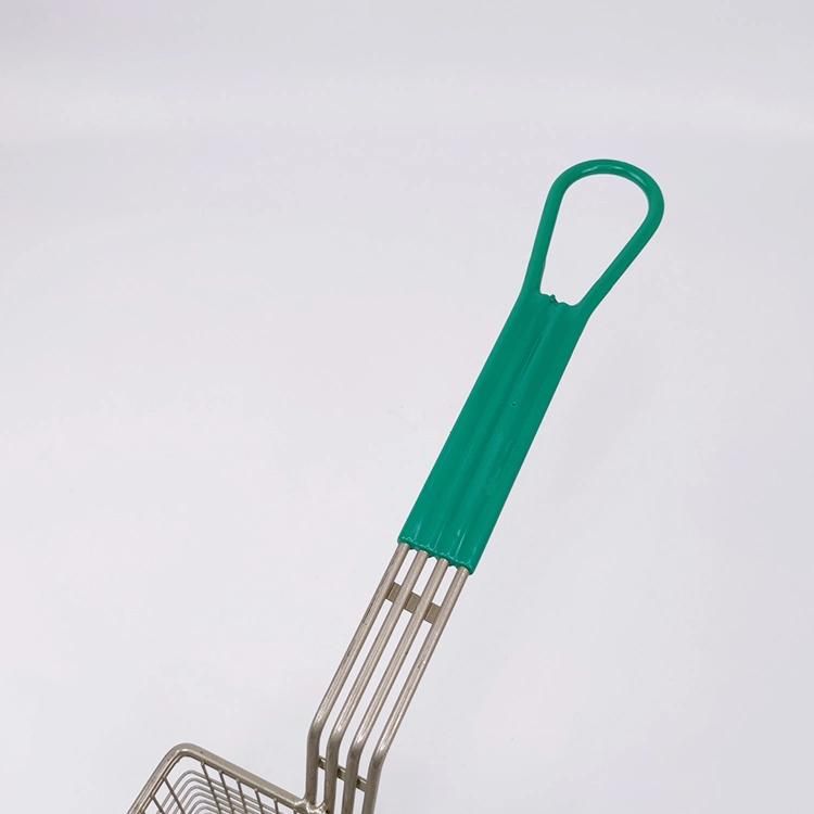 Restaurant Iron Wire Mesh Deep Fat Chip Fish Fryer Basket French Fries Holder Layered Fat Fryer Basket