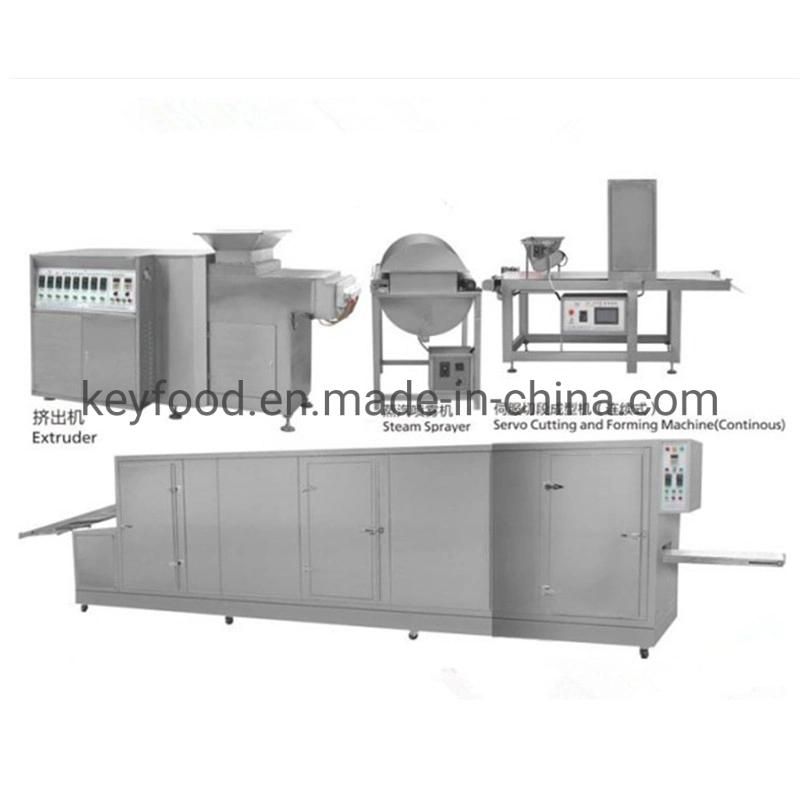 Autoamted Sour Straw Chewy Candy Production Line