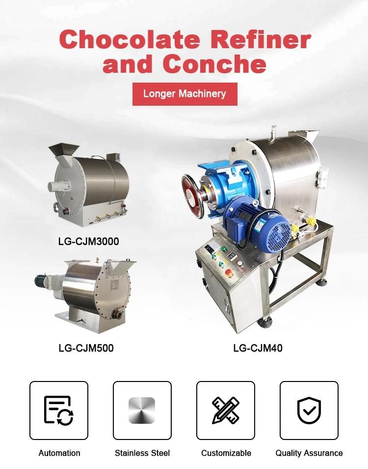 Suppliers of Small Chocolate Bean Processing Machine Chocolate Conching Machine Price for Sale