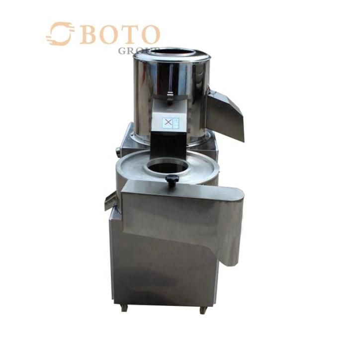 Automatically Peel and Cut Potato Carrot Food Machine