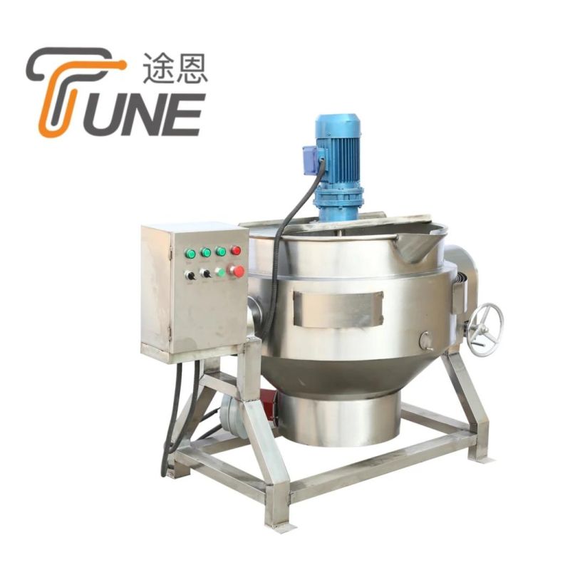 Automatic Industrial Large Cooking Pots for Jam and Food Processing Machinery for Sale