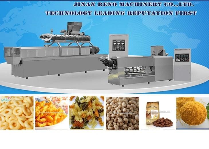 Professional Corn Filling Snacks Cereal Machine
