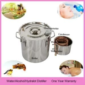 New 2pots 3gal Home Alcohol Moonshine Water Distiller Boiler Kit