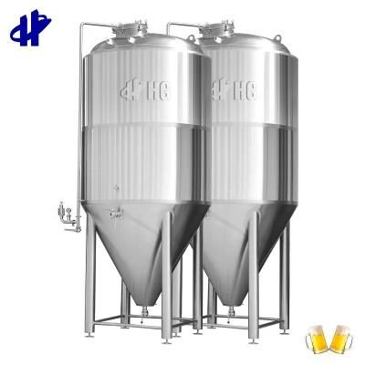 High Capacity Conical 4000L Beer Fermenter Tank 8000L Stainless Steel Beer Fermentation ...