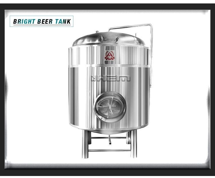 3000L 2000L Dimple Jacket Wine Fermenter Bright Tank Brewery Beer Fermentation Tank