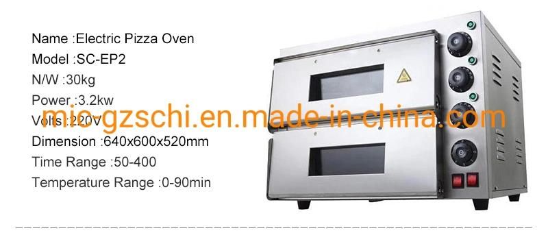 Electric Deck Oven Baking Machine Commercial Bakery Equipment Pizza Oven Baking Oven