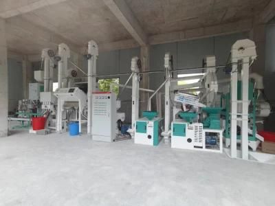 1500kg/H Rice Mill Machine/Agricultural Rice Processing Machine