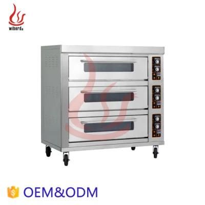 Hot Sale Stainless Steel Baking Pizza Bread Electric Oven for Bakery