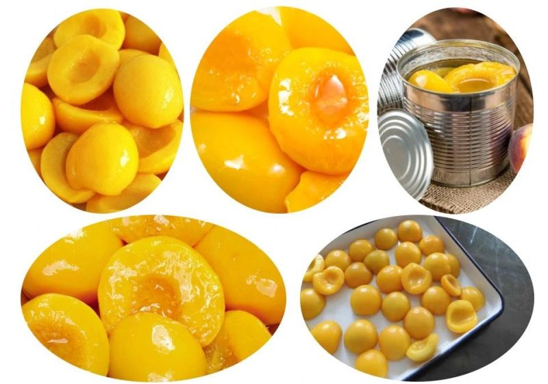 Fresh Fruit Production Canned Yellow Peach Machine Processing Line