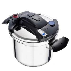 Multi-Functional Sandwich Bottom Stainless Steel Pressure Cooker with Timer