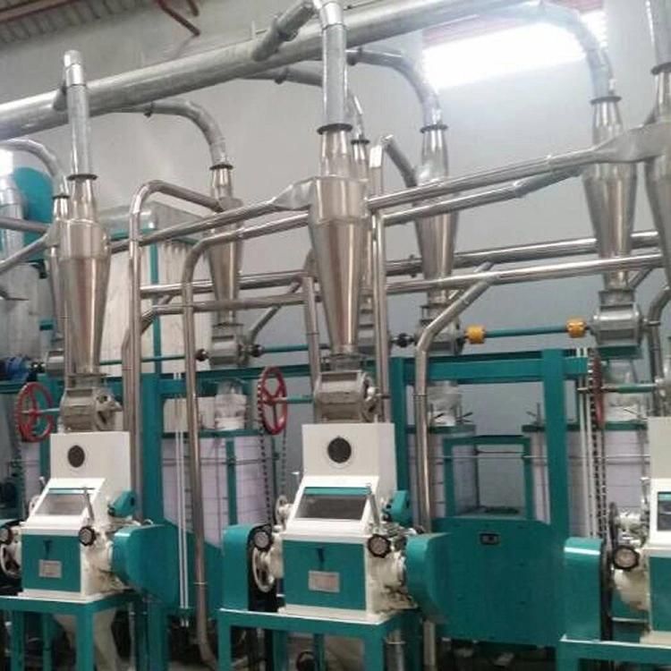 24t/D Complete Lset Corn Flour Making Machine