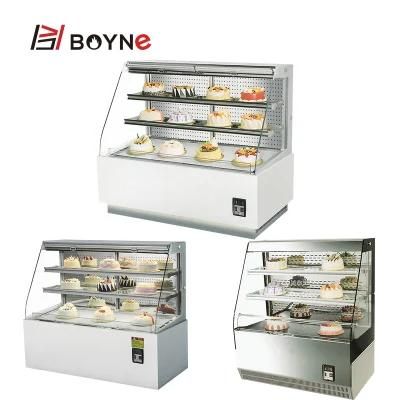 Cafe Bread Shop Pastry Cabinet Vertical Type Display Chiller