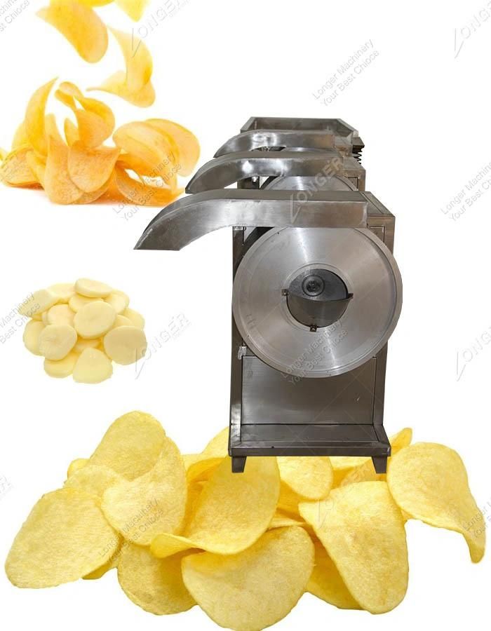 Industrial Automatic Electric Cassava Slicing Sweet Potato Chips Slicer Machine