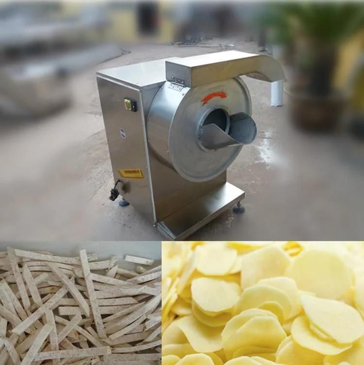 Automatic Food Machine Potato Chips Slicer Cutter Machine